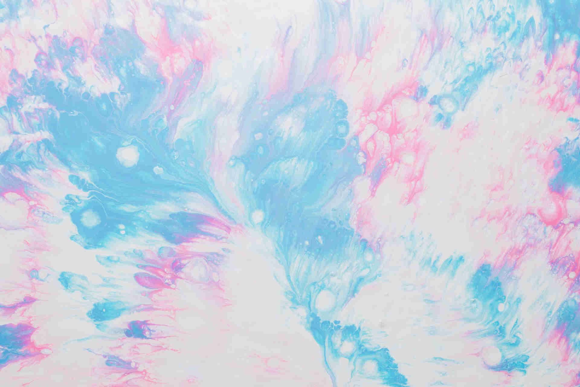 Abstract pastel purple/pink painting